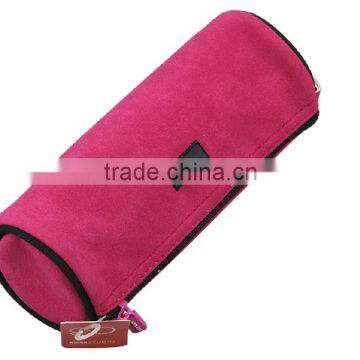 Hot Sell Plush Pen Bag,Cylinder Pencil Pouch,Cylindrical Pouch