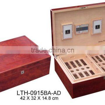 quality eco-friendly cherry HUMIDOR box