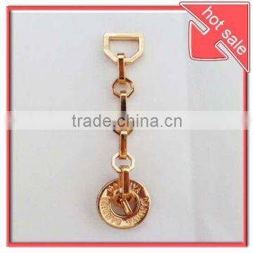 fashion gold handbag chain with special decoration