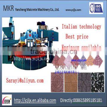 Terrazzo tile machine with High quality and best price