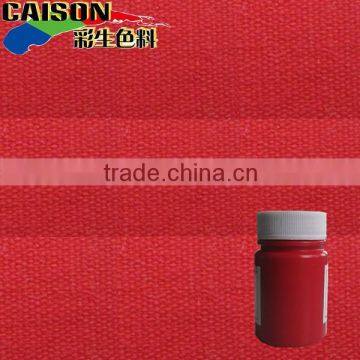 Color paste Red for fabric printing with high temperature resistance