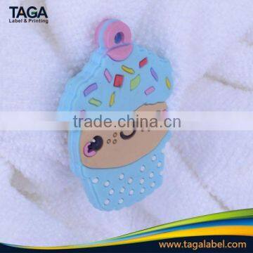 high quality China custom embossed pvc label