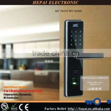 High quality fingerprint door lock with top grade security