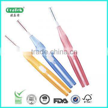 Hand Push Interdental Cleaning Brush With Button photo-2