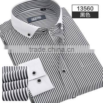 youth fashion men's shirts mens slim fit shirts Made In China