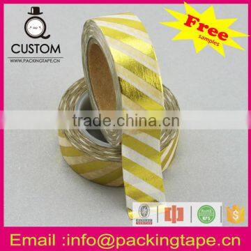 Hot Selling Printing Gold Print Washi Tape photo-5