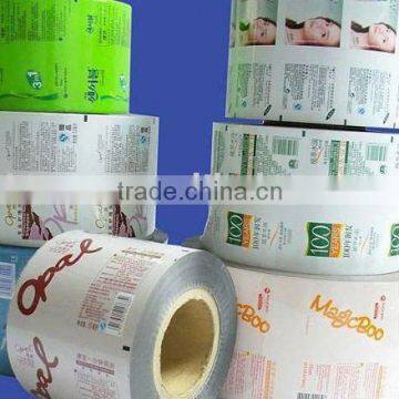 cold laminated film for food packaging