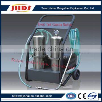 Diesel fuel tank cleaning machine