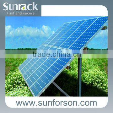 Solar ground mounting system solar power mount structure