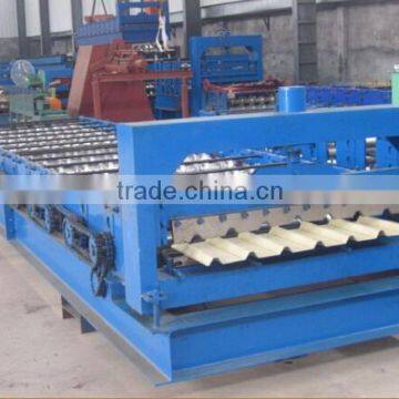 Trapezoidal Profile Roofing Sheet Metal Cold Roll Forming Machine,Roof Tile Roll Former photo-4