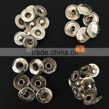 high quality fashion metal snap button for garment or jeans