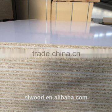 Hot sale laminated melamine chipboard/particle board manufactures in China