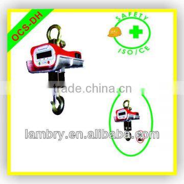 1~10ton capacity LCD heatproof hanging Weighing Scale