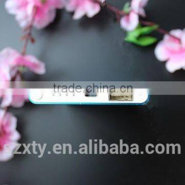 New Mini Power Bank 4000mah Metal Shell Power Bank With With LED Torch photo-5