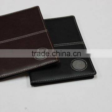 Dongguan Factory Direct Custom High-quality Leather Passport Holder With Multi-function Pocket and Customized Logo photo-2