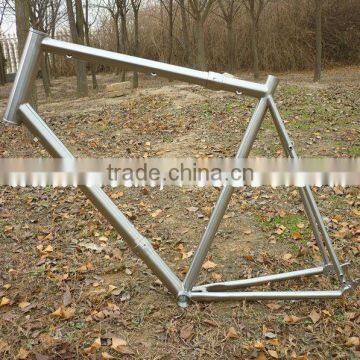 Factory Direct Sell !!! titanium road frames with S&S Couplings, titanium bicycle frame