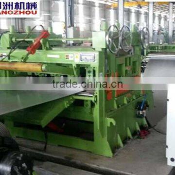 cold rolled steel straightening machine and cutting line for 4mmX1600mm
