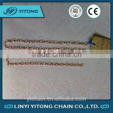 Well Made Finely Processed Double Loop Tie Out Chain