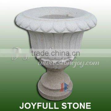 Garden Granite Flower pot, Garden Planter, Natural Stone Flower pot