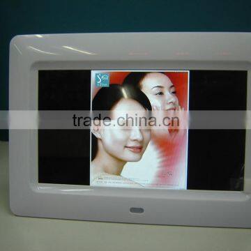 7 Inch Trendy Plastic Led Digital Media Advertising Picture Frame photo-2