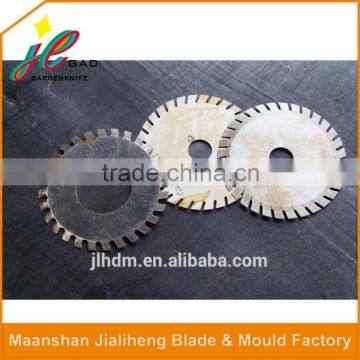 Factory price lapidary diamond saw blades for shovel machine
