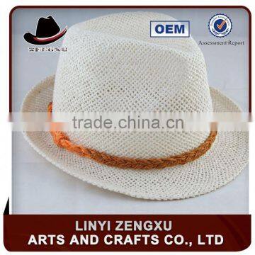 Cheap Colorful Straw Fedora Hats for Children photo-2
