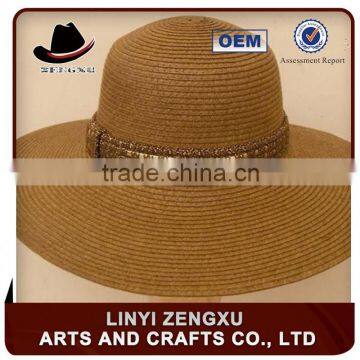 10 years experience wide brim mens fedora straw hat unisex