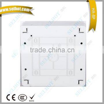 SELHOT Hot Sell 8 Way Plastic Busbar Distribution Board HA-8P