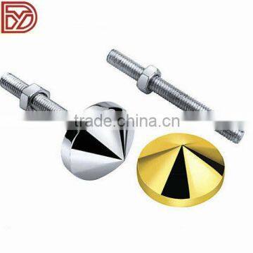 conical screw cap mirror nail