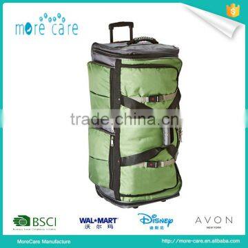 men durable travel bag trolley luggage