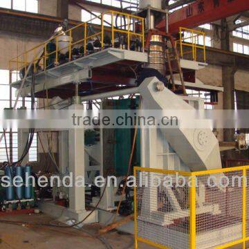 PE or HDPE blow molding machine for water tanks