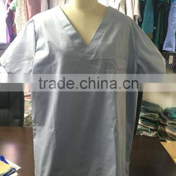 Medical Scrub Clothes Uniform Unisex Scrub Sets Scrub Top Shirts and Scrub Pants for Female and Male Doctor Uniforms photo-2