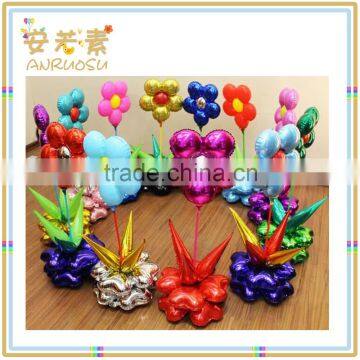 Customized Flower-shaped Helium Balloons/ MOQ: 1PC