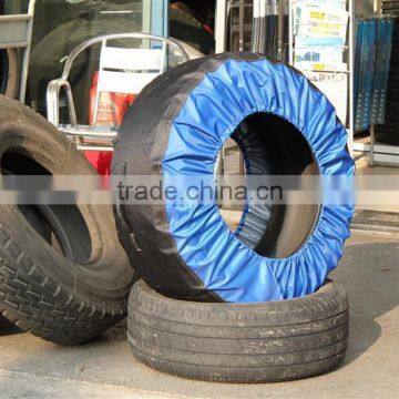 Oxford 190T polyester car accessories,fabric tire cover,tire bags for wholesales