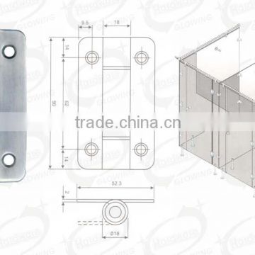 Stainless steel spring hinge