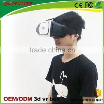 Factory Oem Logo Printed 3d Vr Box Vr Headset Video Glasses