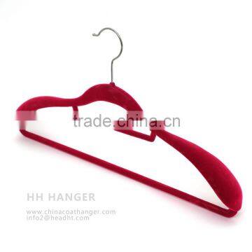 2015 bestselling velvet clothes coat hanger