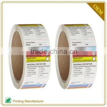 Antistatic Security Numbered Adhesive Label In Wholesale Shipping Labels