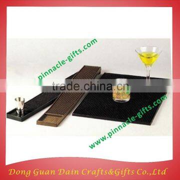 Super Market Promtional customized Soft PVC Bar Mats