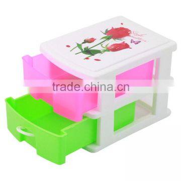 pp small plastic drawer storage organizer printing box