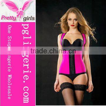 Latex Vest Girdle Shapewear and Latex Waist Cincher Vest photo-3
