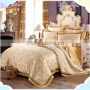 Hotel plain dyed wholesale cheap satin fabric quilt cover set bed sheet duvet cover for sale