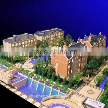 3D Maquette architectural villa model