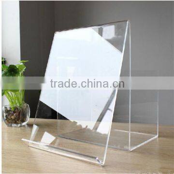 Manufacture acrylic T-shirt holder acrylic t-shirt display case