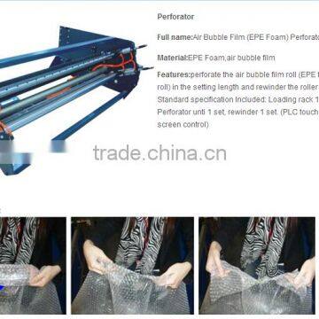 CE Standard Perforator for Bubble Film and Epe Foam photo-6