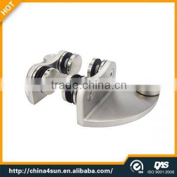 New Arrival Steel the material standards Frameless Wall Mount Glass Door Hardware