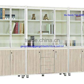 2014 new designed office furniture book cabinet with aliminium C-309