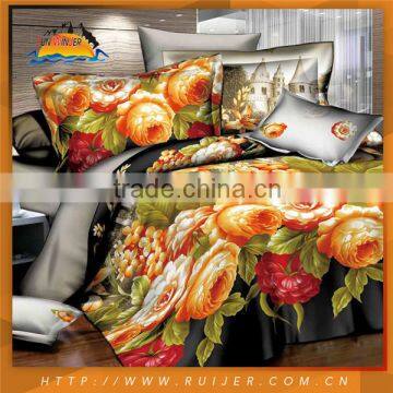 Flowers Wholesale Quality-Assured Printed Bedding Fabric