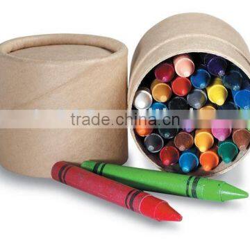 hot sale high quality wax crayons for kids drawing /non-toxic wax crayon (HAG074)