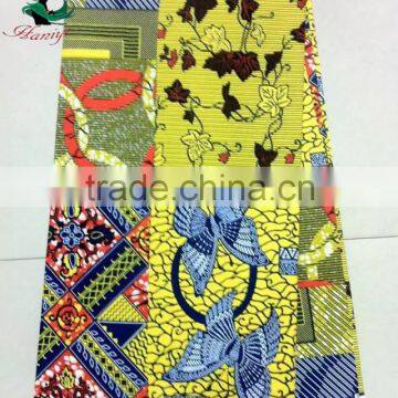 Haniye 2016 Factory price African Jacquard style cheap wholesale african wax print fabric